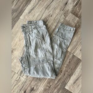 Green American Eagle pants